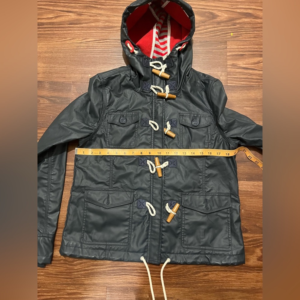 Superdry Nautical Ladies Hooded Jacket - Boat Duffle Jacket Fully Linedsize M - Picture 11 of 16